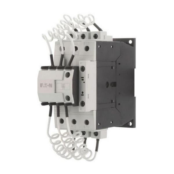 Контактор капацитивен за кондензатори с последователни резистори EATON DILK50-10(230V50HZ,240V60HZ), 294076 - 50 kVAr, 230 V 50 Hz, 240 V 60 Hz
