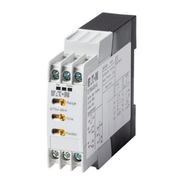 Реле за време EATON ETR4-69-A, 031891 - 1W, 0.05s-100h, 24-240VAC/DC