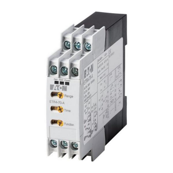 Реле за време EATON ETR4-70-A, 031888 - 2W, 0.05s-100h, 24-240VAC/DC