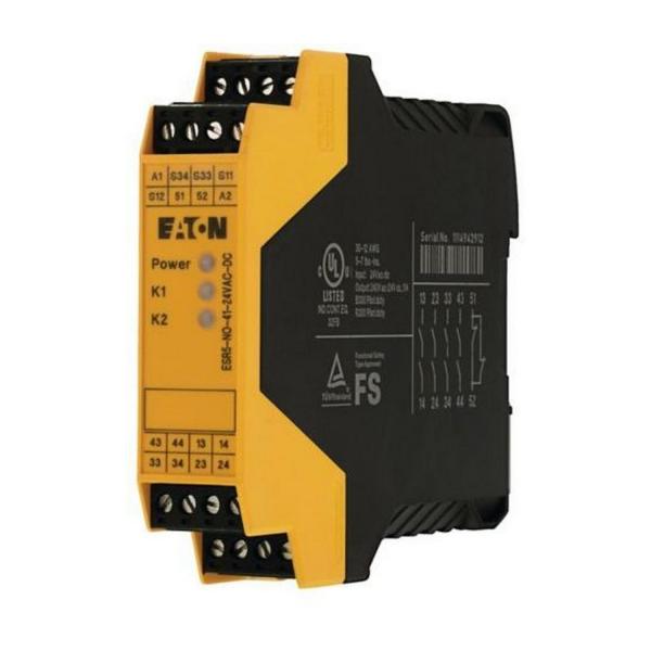Реле авариен стоп EATON ESR5-NO-41-24VAC-DC, 118701 - 24VDC/AC,  4 разрешаващи пътя