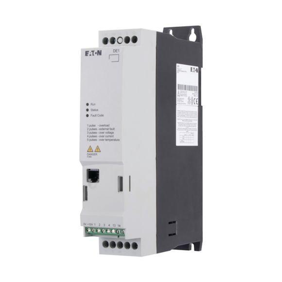 Честотен регулатор EATON DE1-341D3FN-N20N, 174333 - 400 V AC, 3-фазен, Ie 1,3 A, 0,37 kW, 0,5 HP