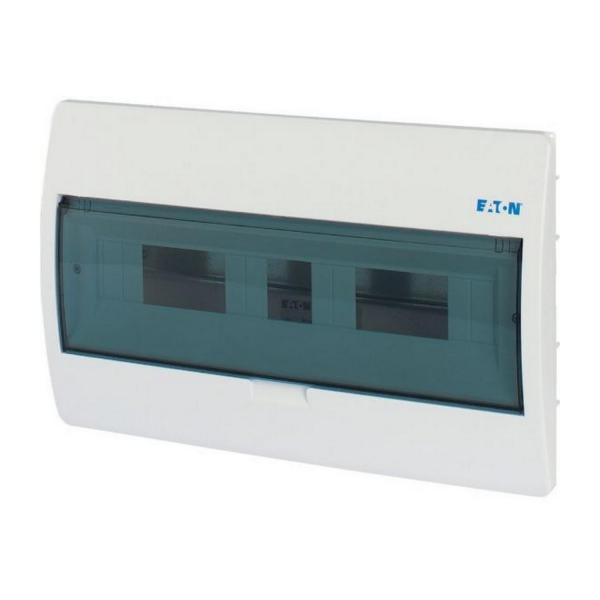 Пластмасово табло за вграден монтаж EATON BC-U-1/18 ECO IP40, 280355 - 1 ред, 18 модула, IP40