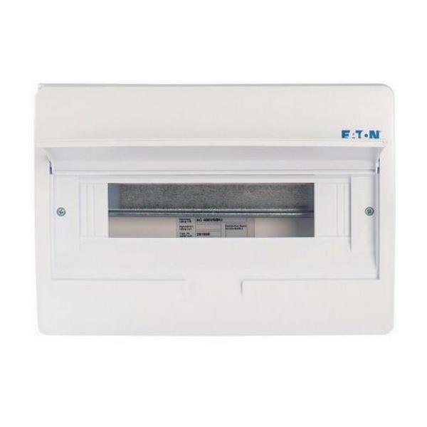 Пластмасово табло за вграден монтаж EATON BC-U-1/12 TW ECO IP40, 281698 - 1 ред, 12 модула, IP40