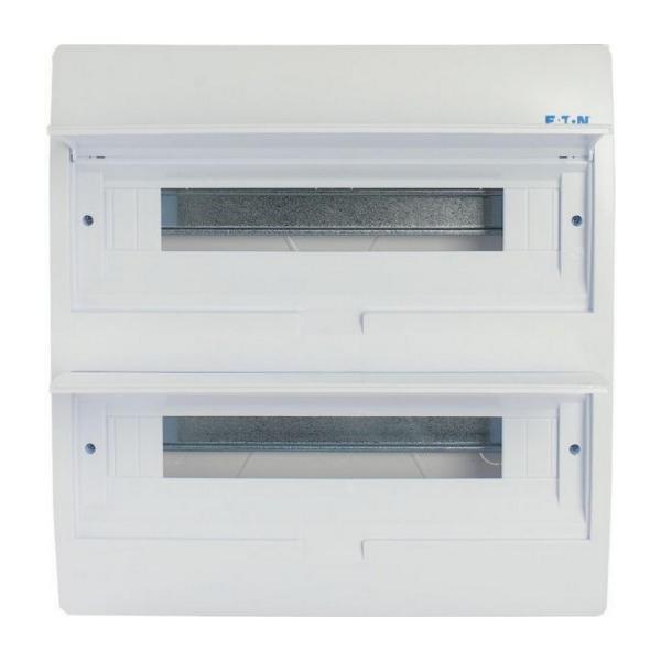 Пластмасово табло за вграден монтаж EATON BC-U-2/36 TW ECO IP40, 281711 - 2 реда, 36 модула, IP40
