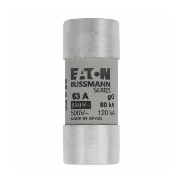 Стопяем предпазител EATON C22G63 22x58, 63A, C22G63