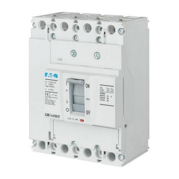 Прекъсвач с фиксирани настройки EATON BZMD1-A63 15kA, 109724 - 3P, 63 A, 415 V