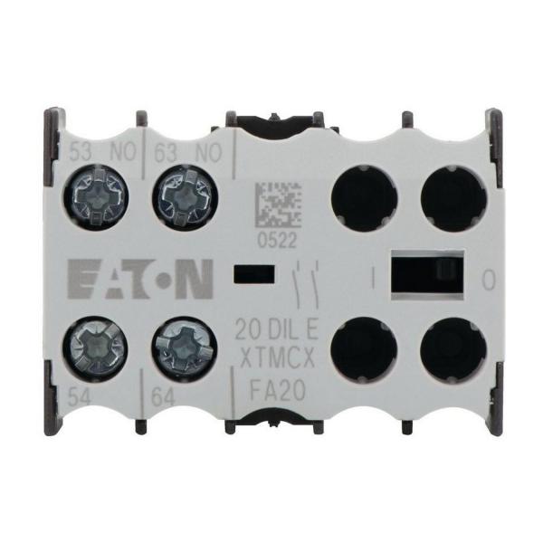 Спомагателен контакт EATON 20DILE, 010208 - 2 P, 2 N/O