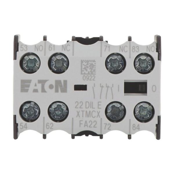 Спомагателен контакт EATON 22DILE, 010288 - 4 P, 2 N/O, 2 NC