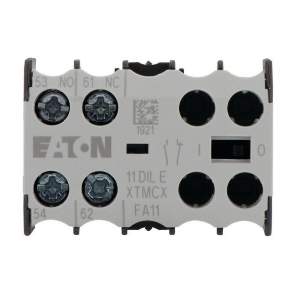 Спомагателен контакт EATON 11DILE, 010224 - 2 P, 1 N/O, 1 NC