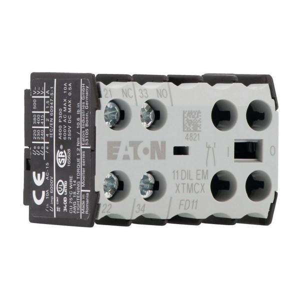 Спомагателен контакт EATON 11DILEM, 010080 - 1 N/O, 1 NC