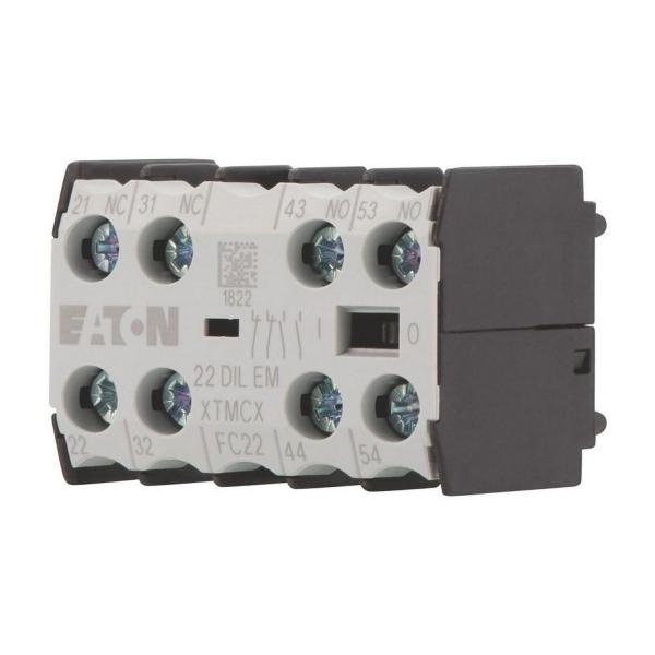 Спомагателен контакт EATON 22DILEM, 010112 - 4 P, 2 N/O, 2 NC