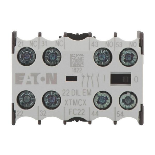 Спомагателен контакт EATON 22DILEM, 010112 - 4 P, 2 N/O, 2 NC