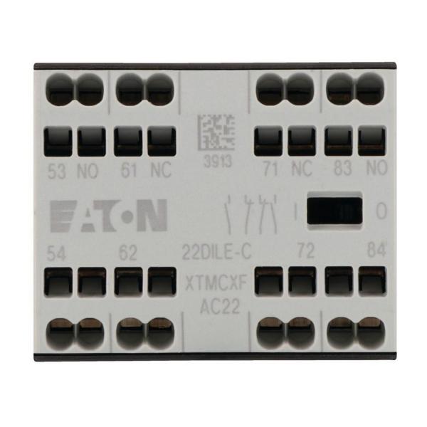 Спомагателен контакт EATON 22DILE-C, 230260 - 4 P, 2 N/O, 2 NC