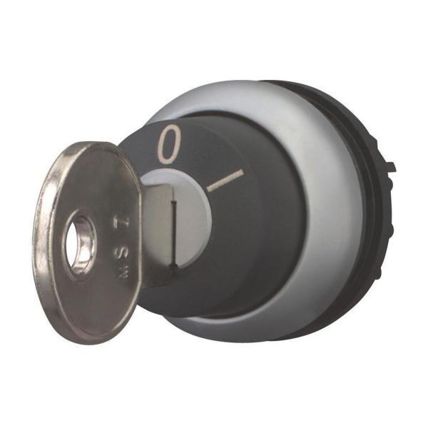 Панелен ротационен превключвател с 2 позиции с ключ EATON M22-WRS-MS7, 111788