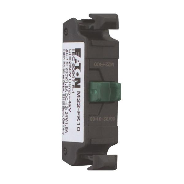 Контактен елемент EATON M22-FK10, 180792 - 1 N/O, 24 V, 1.5 A, 230 V, 1.5 A