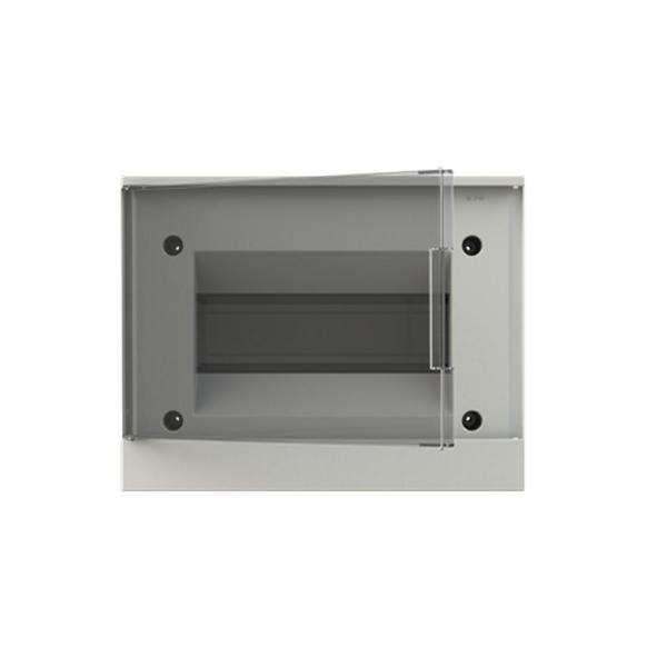 Пластмасово табло за скрит монтаж ABB Basic E 12М, 1SZR004002A1204 - 1 ред, 12 модула