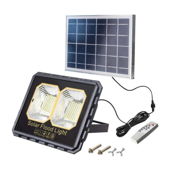 Соларна LED лампа с дистанционно Makalon Solar Street Light, 729922 - 3.2 V, 3000 lm, 6500 K, 5 Ah