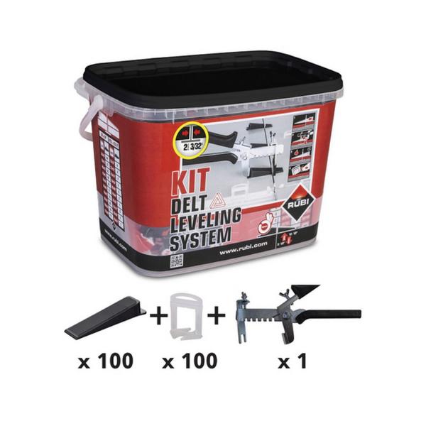 Система за нивелиране на плочки Rubi Delta Level, 03958 - 201 бр., за 2 mm