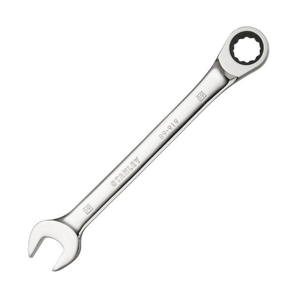 Звездогаечен ключ с 6-стенна/тресчотка Stanley STMT89919-0 - 19 mm, 311 mm