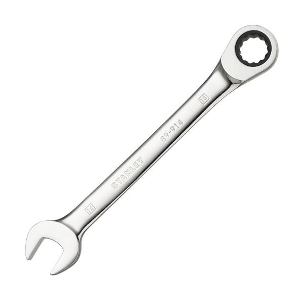 Звездогаечен ключ с 6-стенна/тресчотка Stanley STMT89914-0 - 14 mm, 242 mm