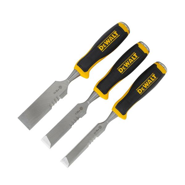 Комплект дърводелски длета DeWALT DWHT0-16148 - 3 бр., 18-32 mm