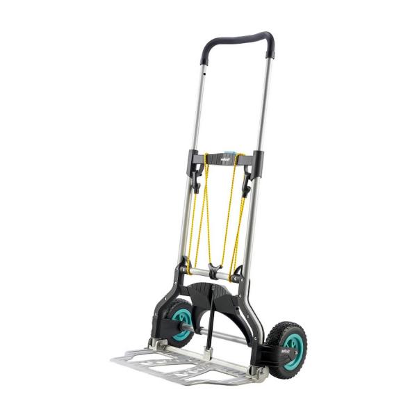 Багажна количка Wolfcraft TS 850 Offroad – 570×470×1100 мм, 100 кг