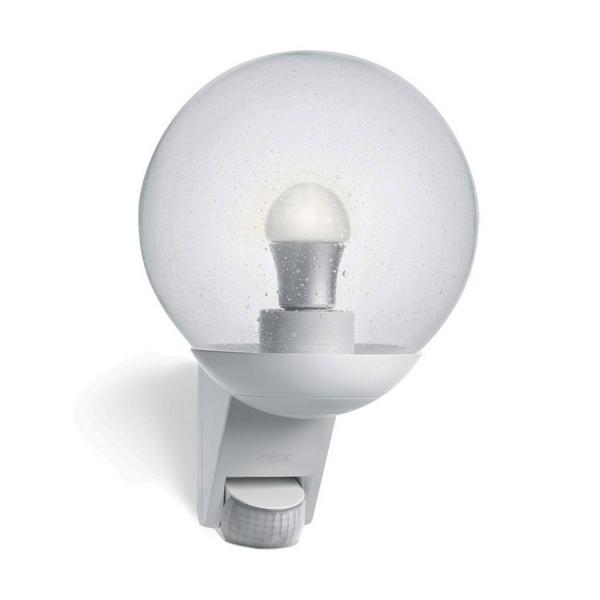 Фасадна лампа със сензор Steinel Sensors DIY L 585 S, 005917 - 60 W, E27, бяла, 230 V