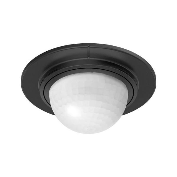Инфрачервен външен сензор за движение Steinel IS 360-1 DE, 032852 - 1000 W, 360 °, 4 m, черен