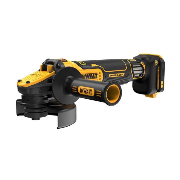 Акумулаторен ъглошлайф DeWALT DCG416VSN-XJ – 18 V, 125 мм, регулируеми 3000-9000 об/мин