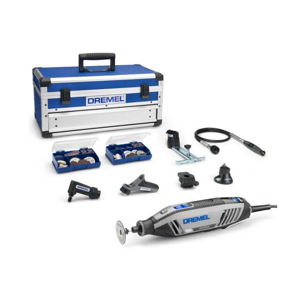 Електрически прав шлайф с аксесоари Dremel 4250-6/128, F0134250JK - 175 W, 5000-35000 r/min