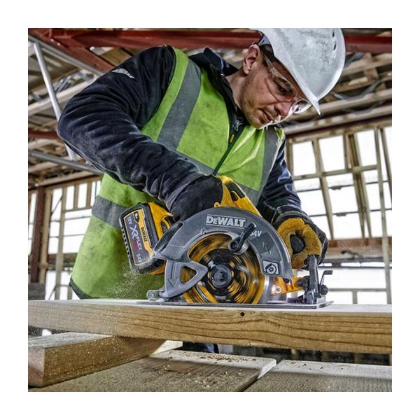 Акумулаторен ръчен циркуляр DeWALT DCS578NT – 190 mm, 54 V, 5800 rpm