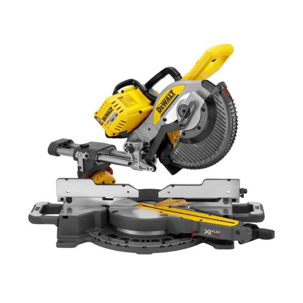 Безжичен настолен циркуляр DeWALT DCS727T2-QW – 250 mm, XR FLEXVOLT 54 V, 4300 rpm