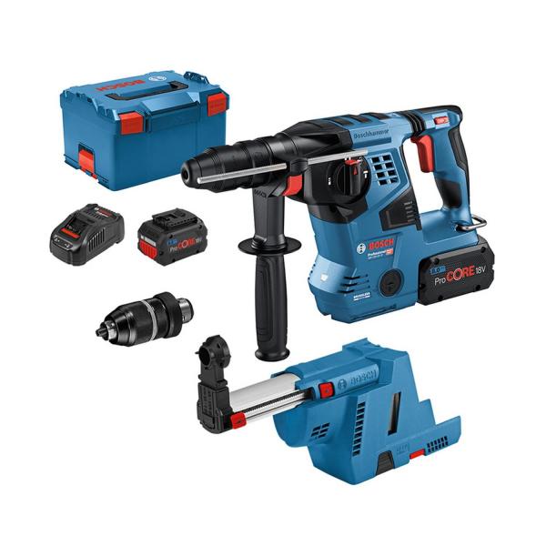 Акумулаторен перфоратор Bosch GBH 18V-28 CF – 18 V, 3,3 J, 2×8 Ah