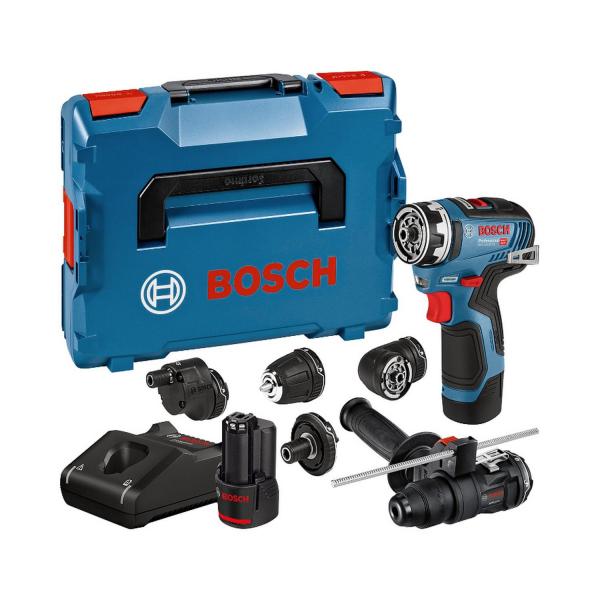 Акумулаторен винтоверт Bosch GSR 12V-35 FC, 06019H3008 - 12 V, 3 Ah, 35 Nm, 0.8-10 mm