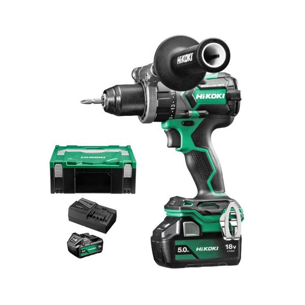 Акумулаторен винтоверт HiKOKI DS18DC-WPZ - 18 V, 5 Ah, 70 Nm, 0-500/0-2000 r/min, 1.5-13 mm