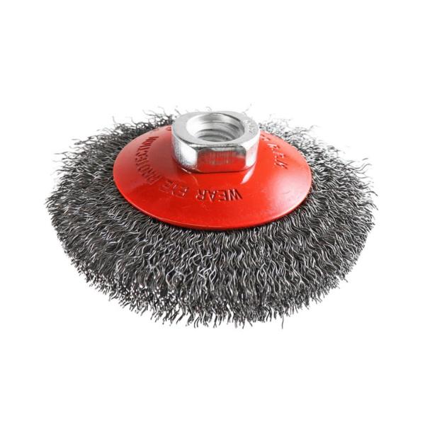 Конусовидна четка за ъглошлайф от стоманена тел SIT CO90, 0173 - 90 mm, 0.35 mm