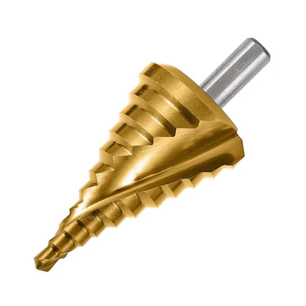 Конусно свредло за ламарина със спираловиден канал Bucovice 649 030 - 6-38 mm, 100 mm