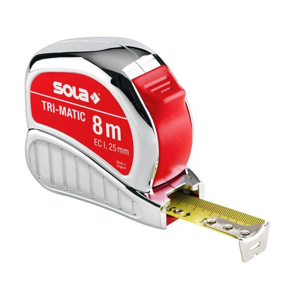 Ролетка Sola Tri-Matic TM 8 – 8 м, 25 мм