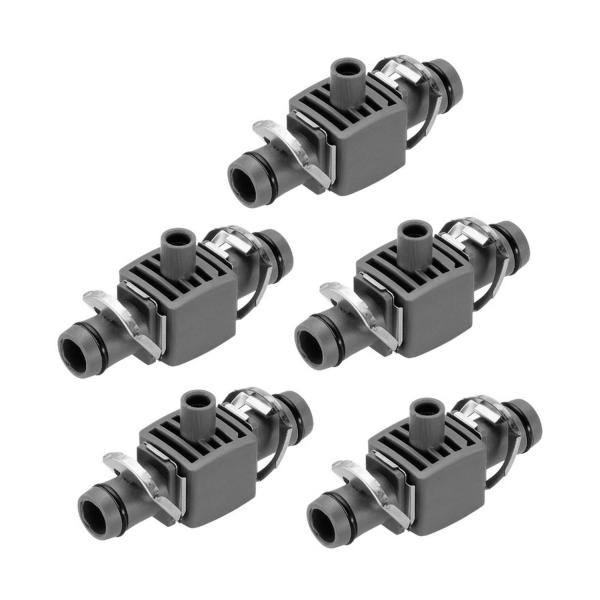Троен съединител на маркучи за капково напояване Gardena 08331-29 - 1/2 inch, 13 mm, 5 бр.