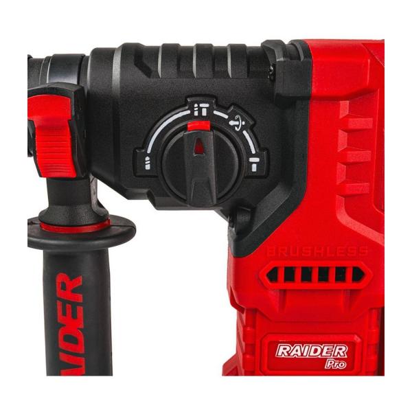 Акумулаторен перфоратор със SDS-Plus Raider Pro RDP-BBRH20, R20, Solo , 030193 - 20 V, 3 J
