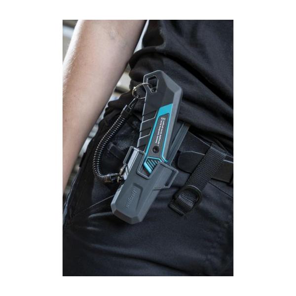 Метален макетен нож с трапецовидно прибиращо се острие Wolfcraft Pro Safety, 4292000 - 61 mm