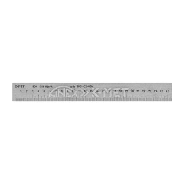 Стоманена линийка K-MET 1001-02-150 – 1500×40×8 мм