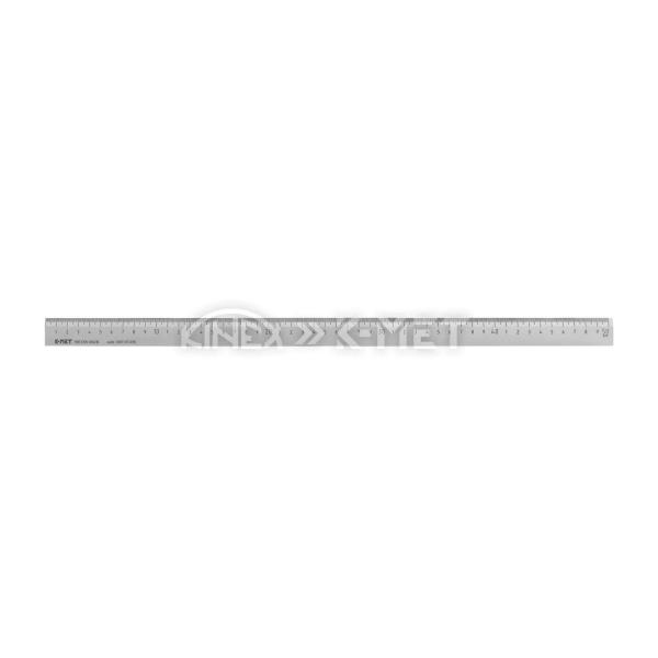 Стоманена скосена линийка K-MET 1007-02-030 – 300x25x5 мм, 30°