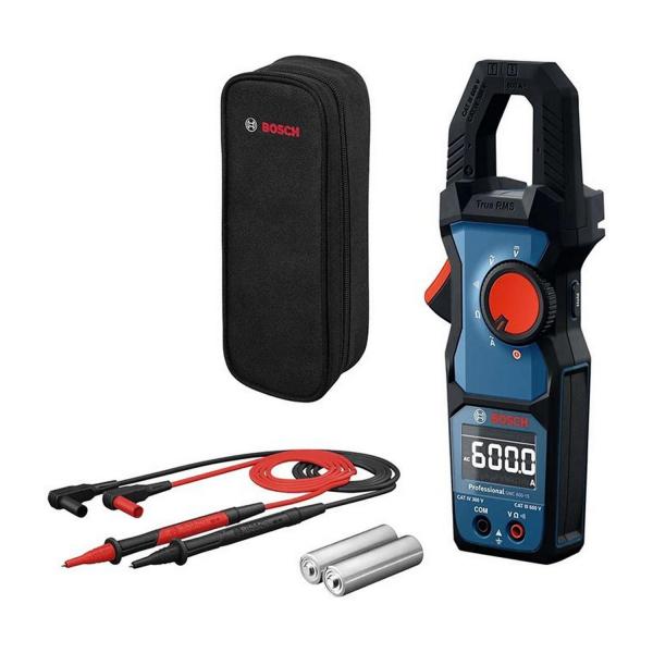 Амперклещи Bosch GMC 600-15 (0601077600) – AC/DC, 600 V, Udc/Uac/Iac/R