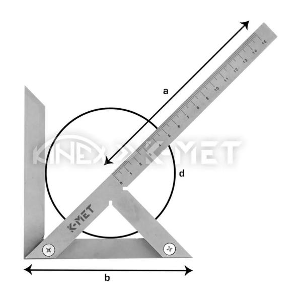 Център квадрат K-MET 4062-4 - 400x250/380 mm
