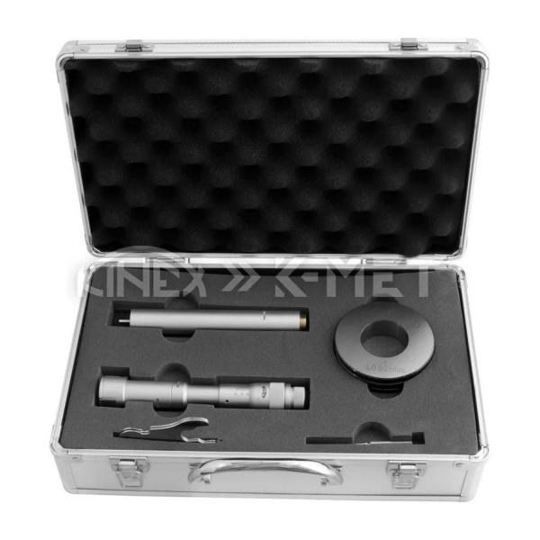 Триточков микрометър K-MET 7089-02-012 – 10–12 мм, 0,001 мм