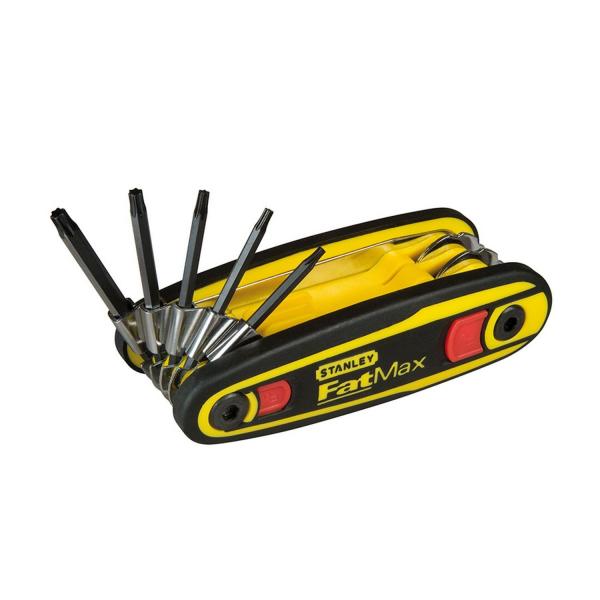 Комплект Г-образни ключове Torx Stanley 0-97-553 - TX9-30, 8 бр.