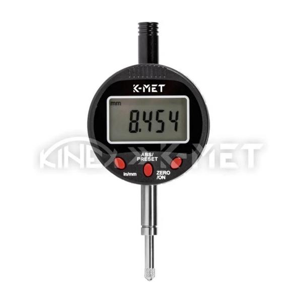 Дигитален индикаторен часовник K-MET 1155-25-001 – IP54, 0–12.7 мм, 0.001 мм