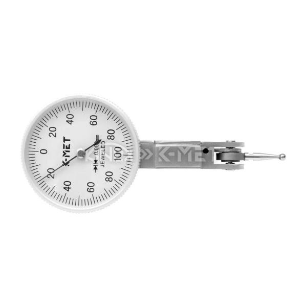 Индикаторен хоризонтален тестов часовник K-MET 1156-02-102 – ±0.2 мм, 0.002 мм