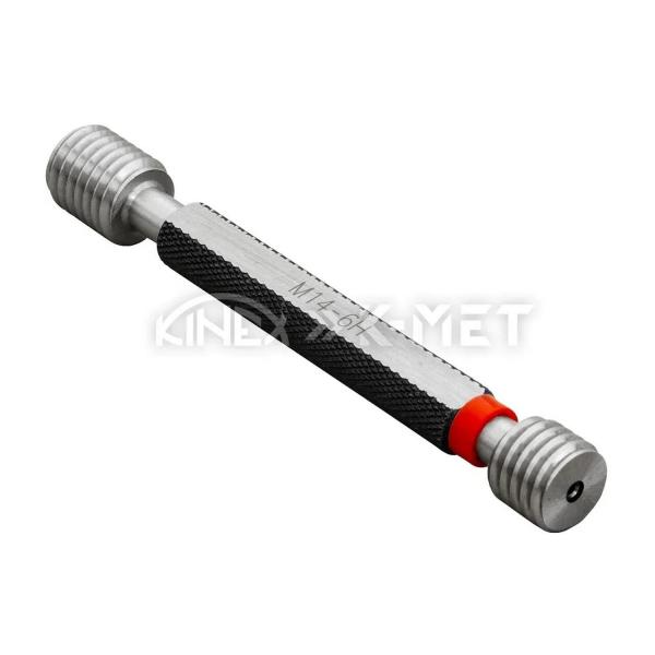 Резбови калибър пробка K-MET 93002x25-6H, Go/NoGo - M2x0.25, 6H